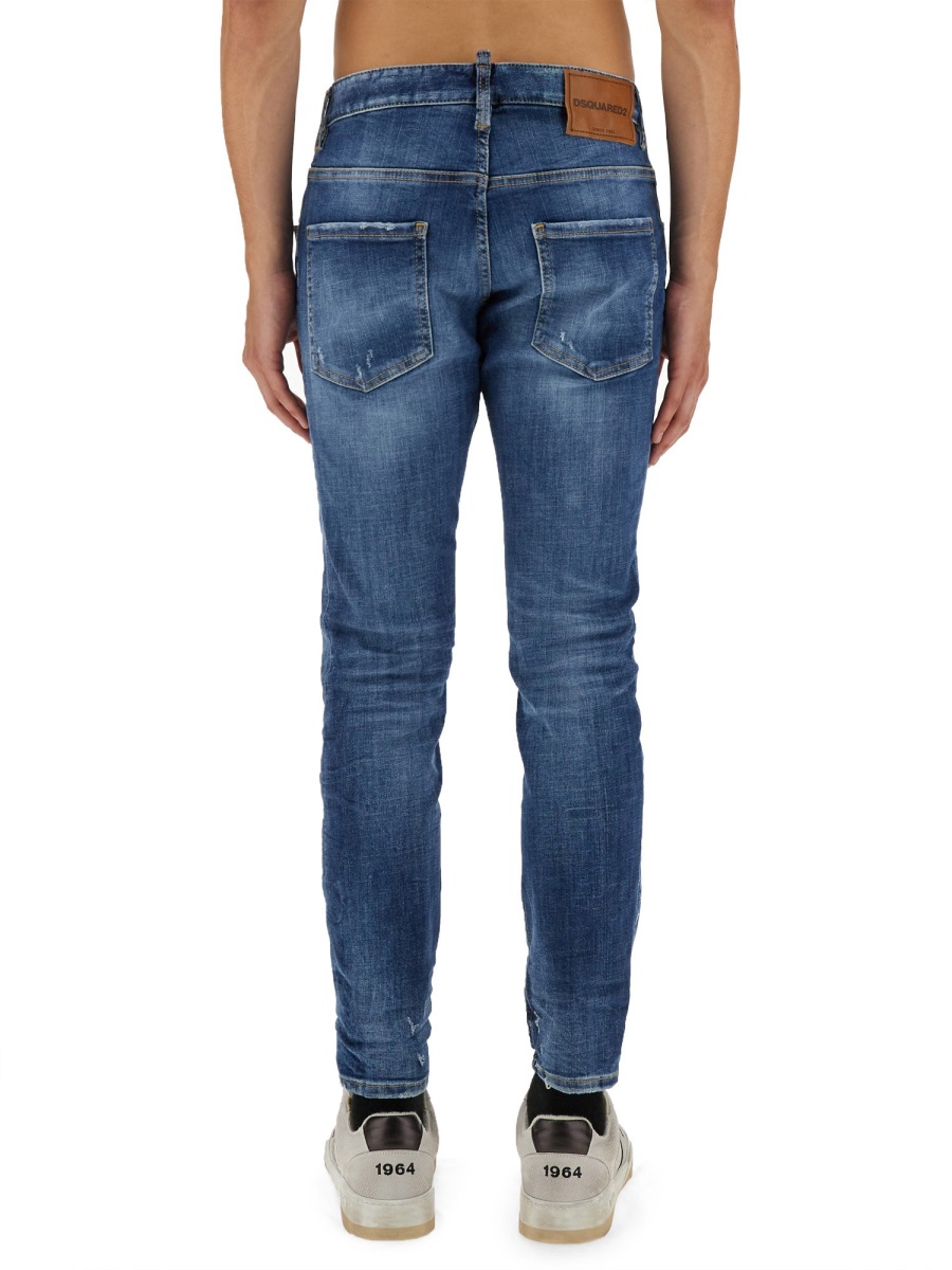 Dsquared2 SKATER JEANS Blauw