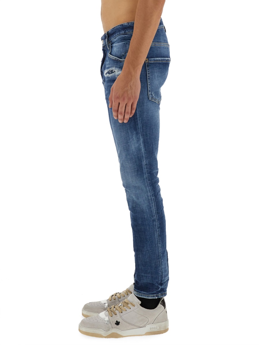 Dsquared2 SKATER JEANS Blauw