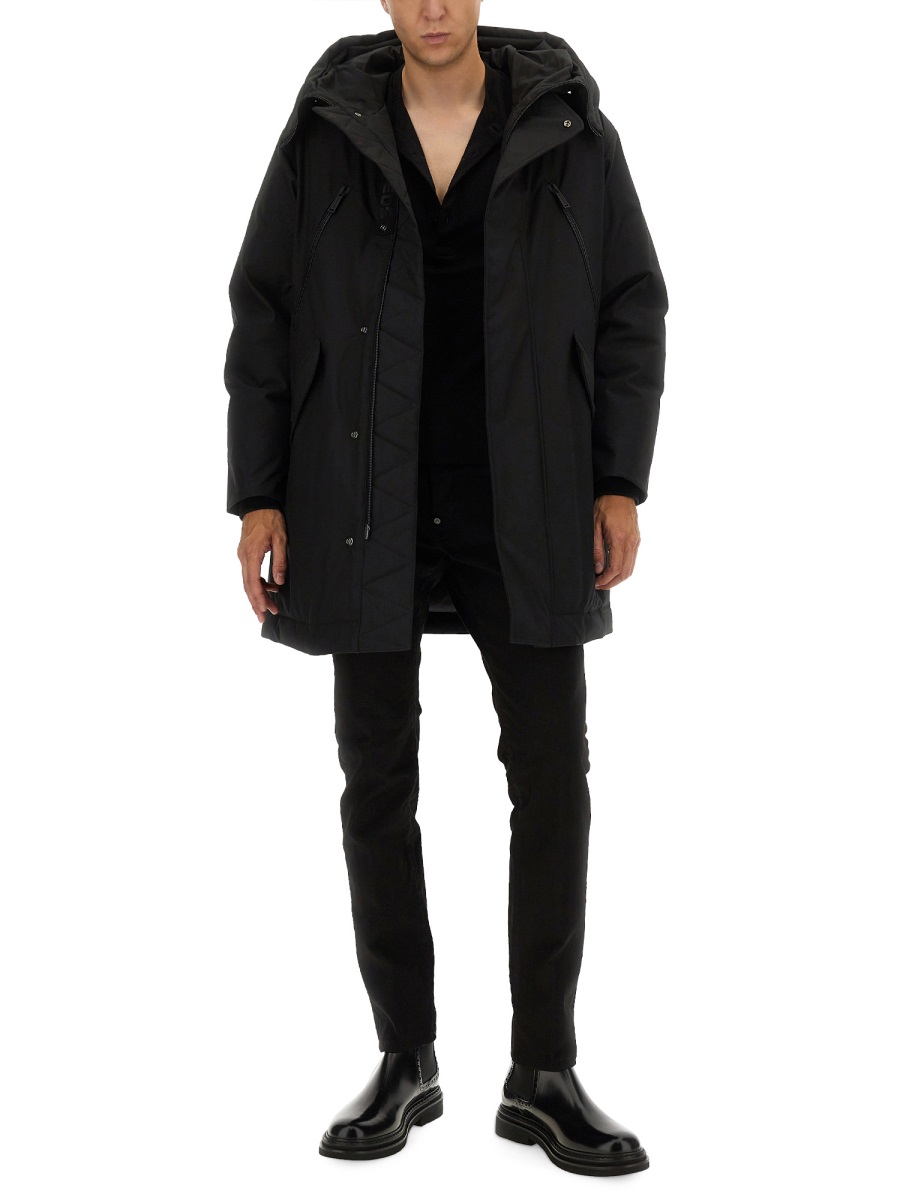 Dsquared2 CABAN PUFFER COAT Zwart