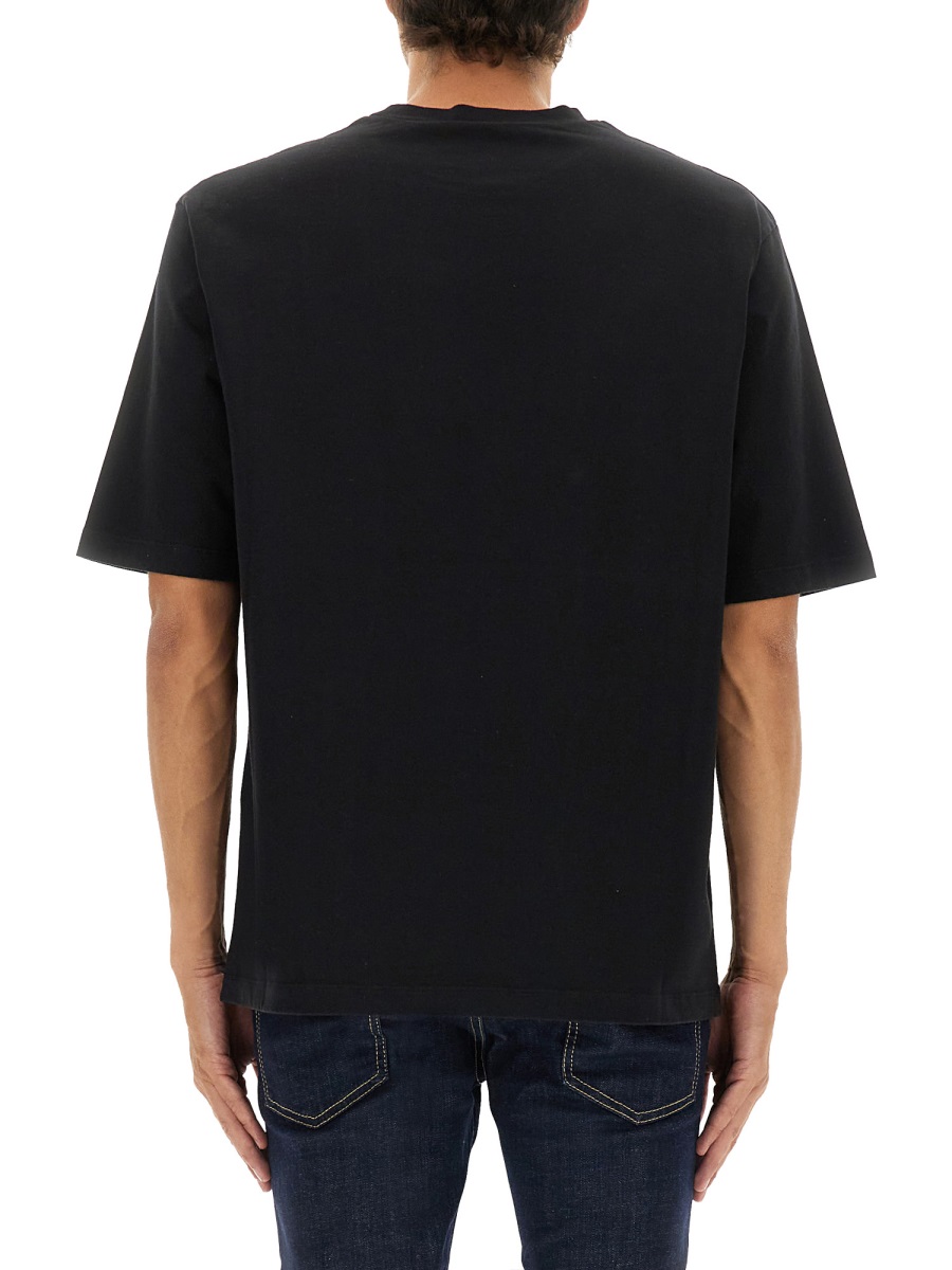 Dsquared2 T-SHIRT WITH LOGO Zwart