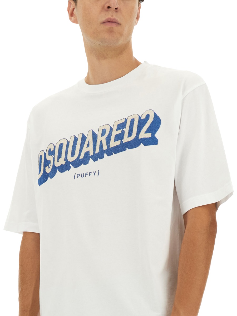 Dsquared2 T-SHIRT WITH LOGO Wit