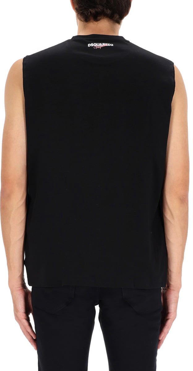 Dsquared2 "CIGARETTE" T-SHIRT Zwart