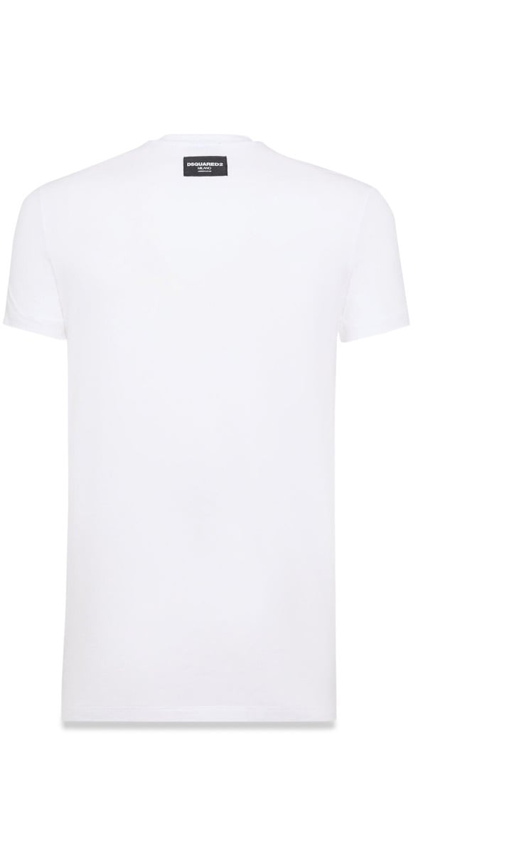 Dsquared2 COTTON T-SHIRT Wit