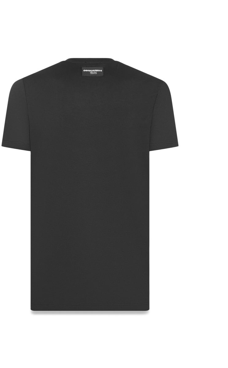 Dsquared2 COTTON T-SHIRT Zwart