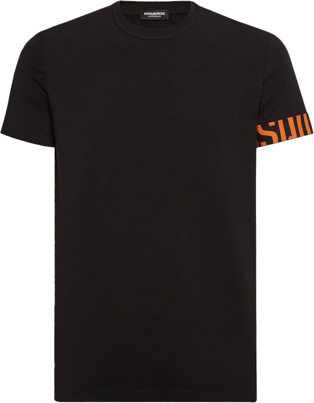 Dsquared2 T-SHIRT WITH LOGO Zwart
