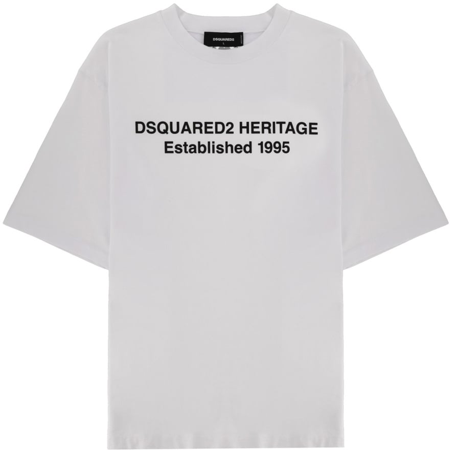 Dsquared2 HERITAGE T-SHIRT Wit