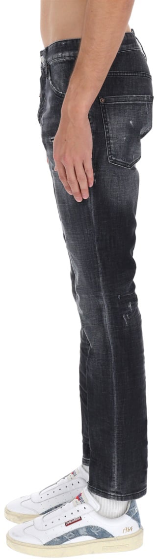 Dsquared2 JEANS "TEDDY" Zwart