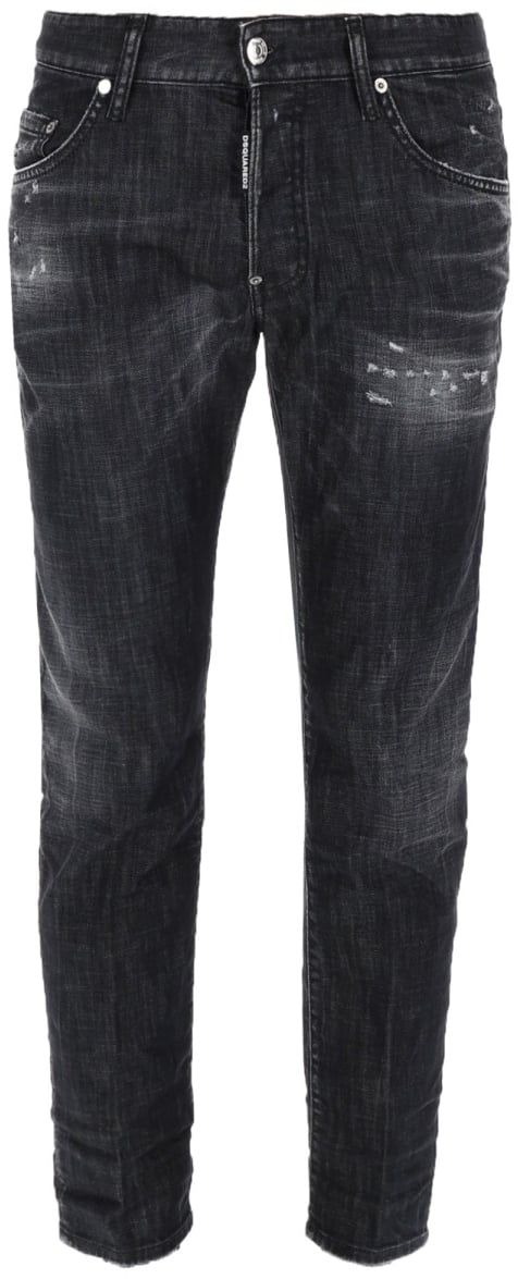 Dsquared2 JEANS CINQUE TASCHE Zwart