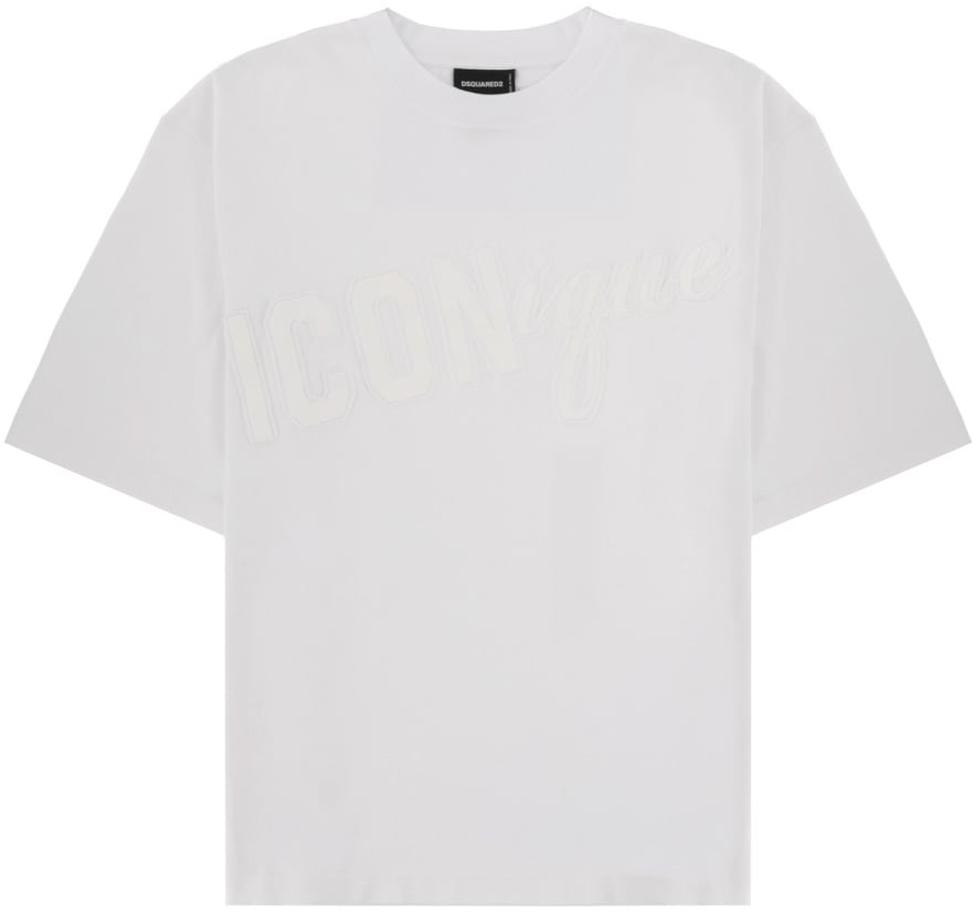 Dsquared2 T-SHIRT "ICONIQUE" Wit