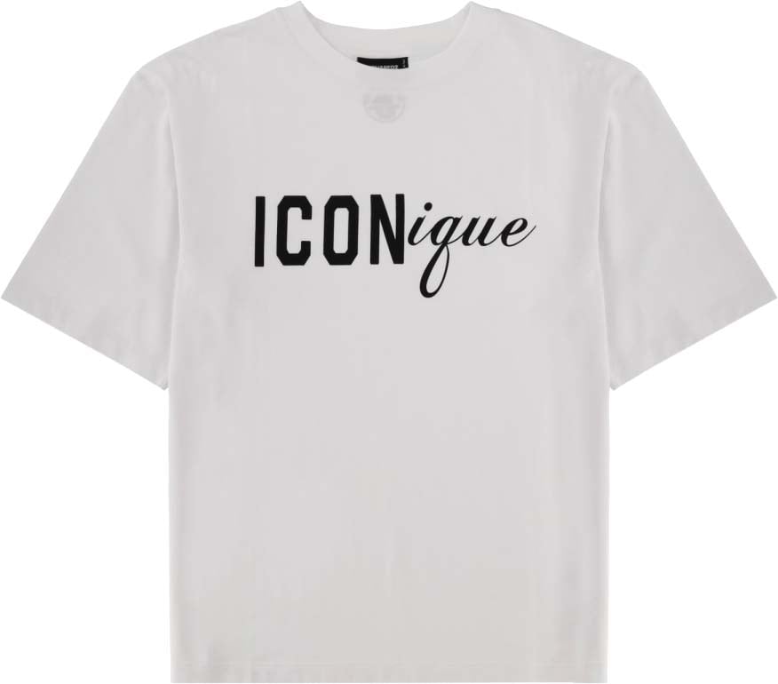 Dsquared2 T-SHIRT "ICONIQUE" Wit