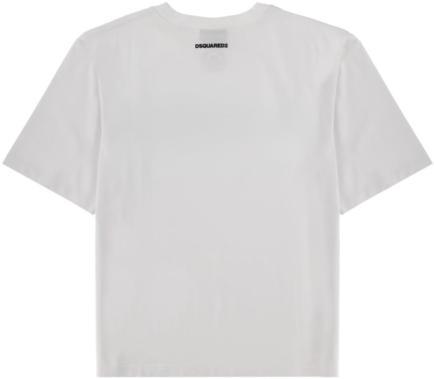 Dsquared2 T-SHIRT "ICONIQUE" Wit