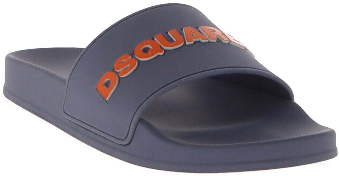 Dsquared2 Dsquared2 Men Slippers Grijs