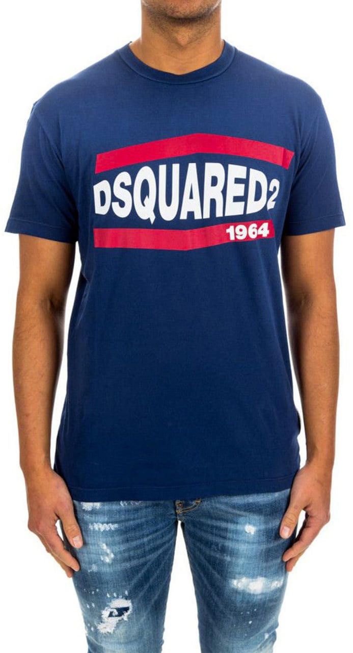 Dsquared2 Dsquared Men T-Shirt Blauw