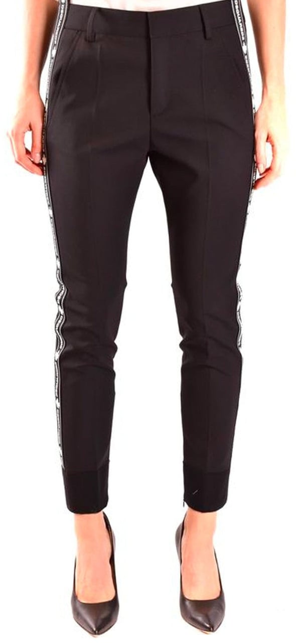 Dsquared2 Classic Wool Trousers Zwart