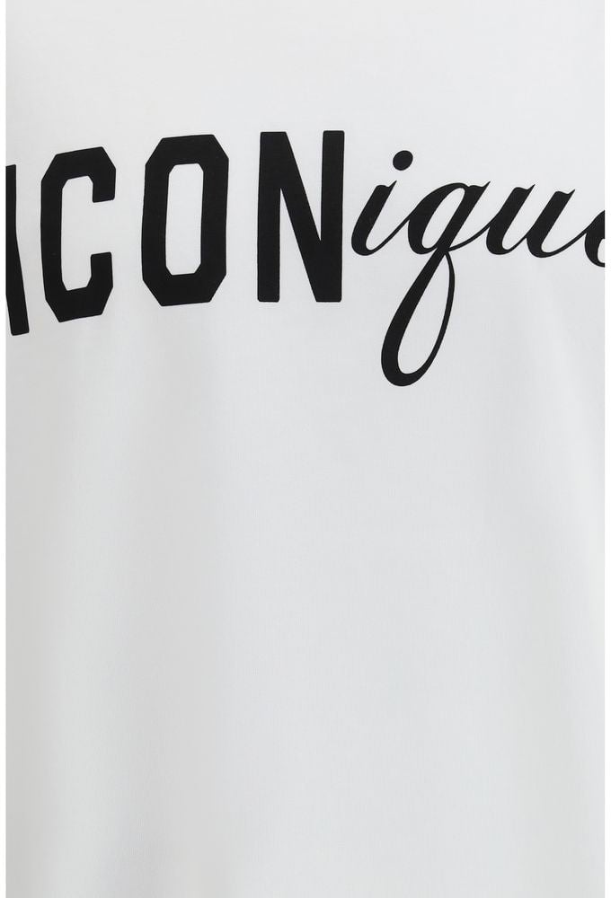 Dsquared2 Dsquared² White Cotton T-Shirt Wit