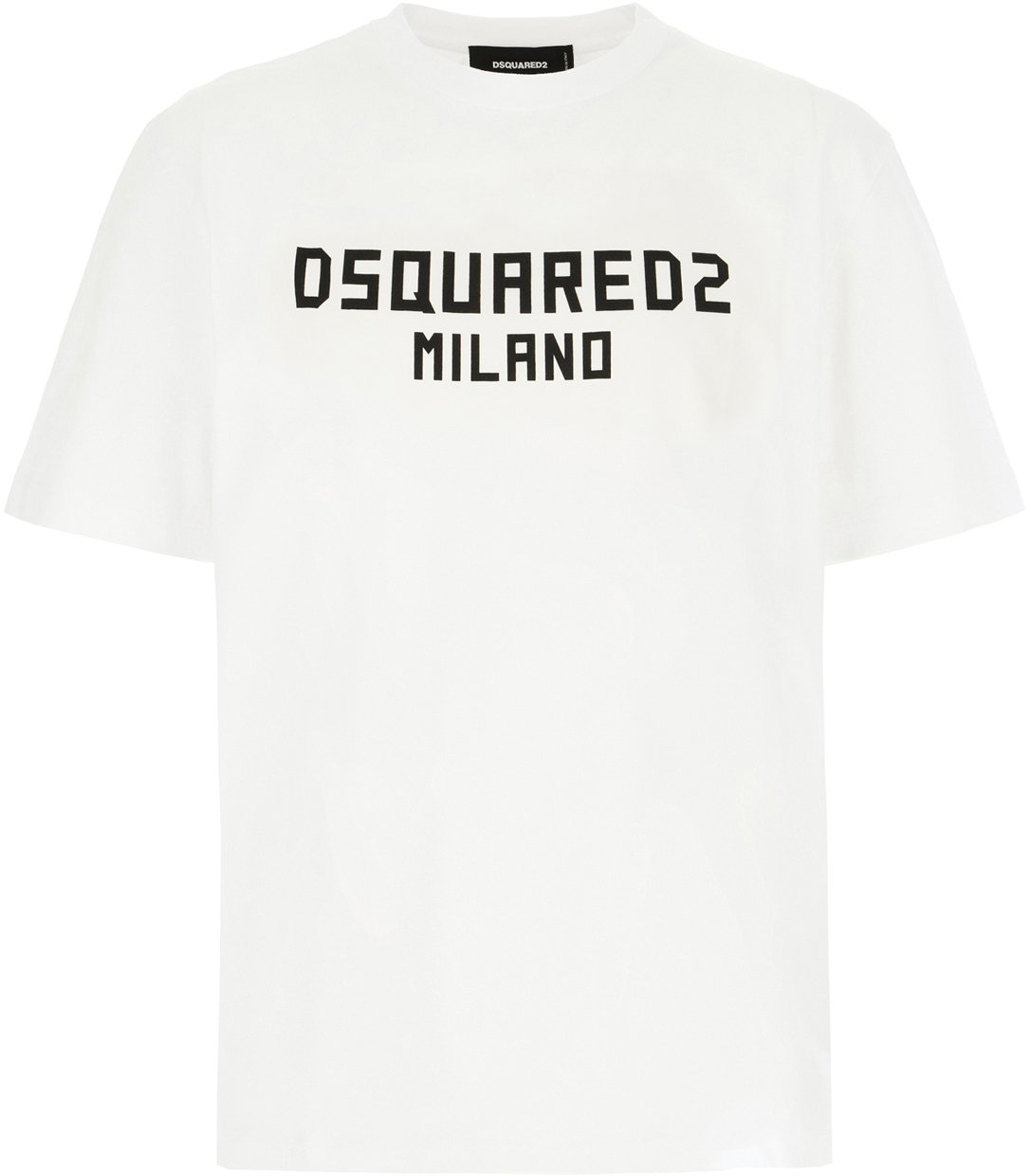Dsquared2 White cotton t-shirt Wit