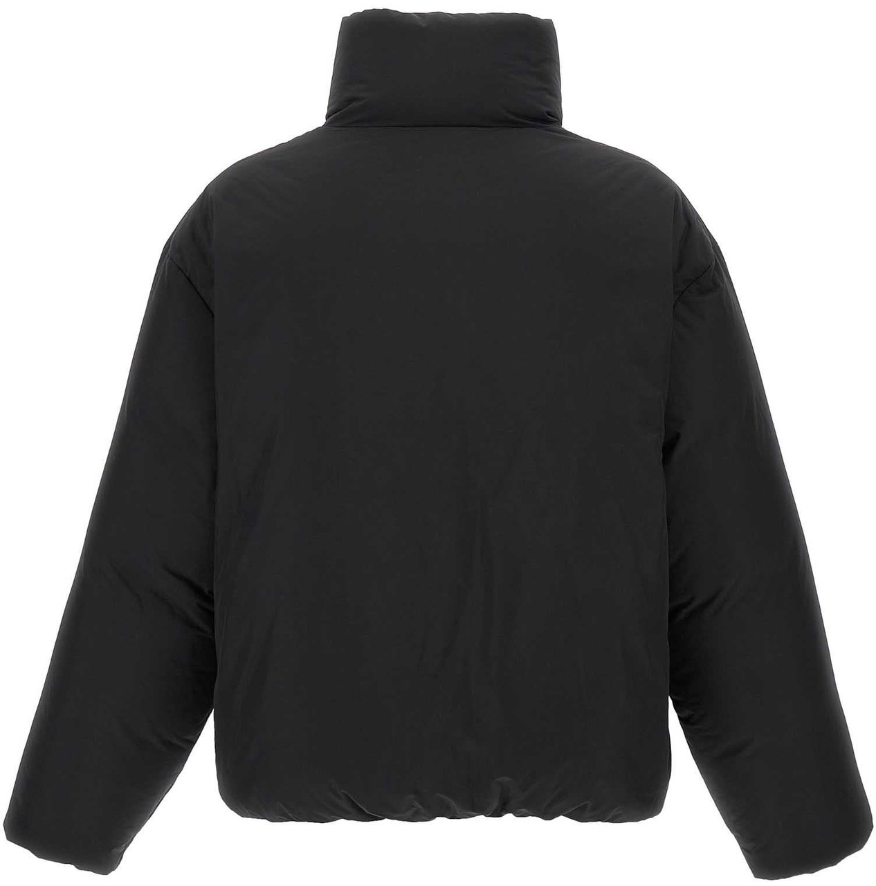 Dsquared2 Dsquared² Black Polyester Full-Length Jacket Zwart