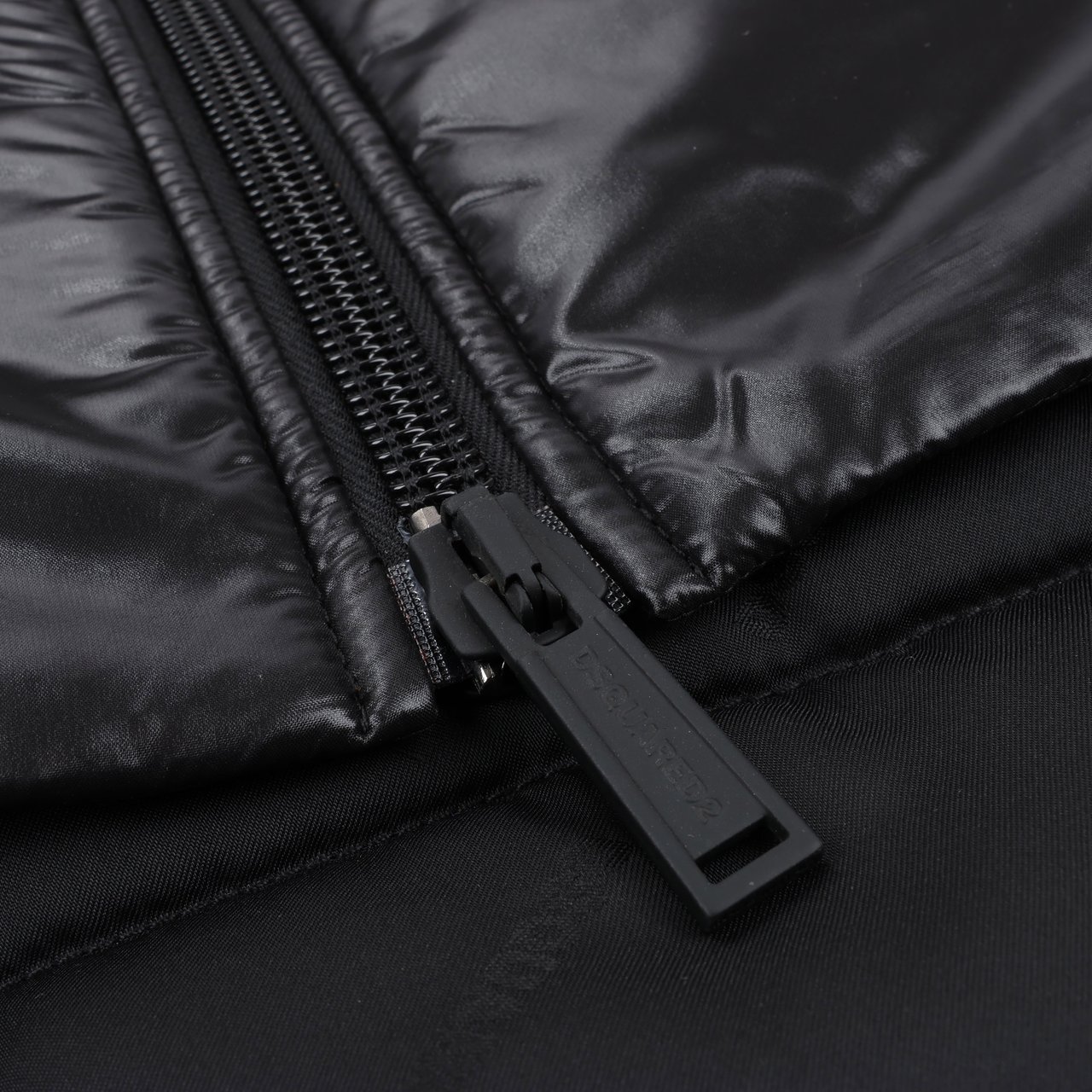 Dsquared2 DSQUARED2 Glossy Navy Puffer Jacket, Size 48 Navy