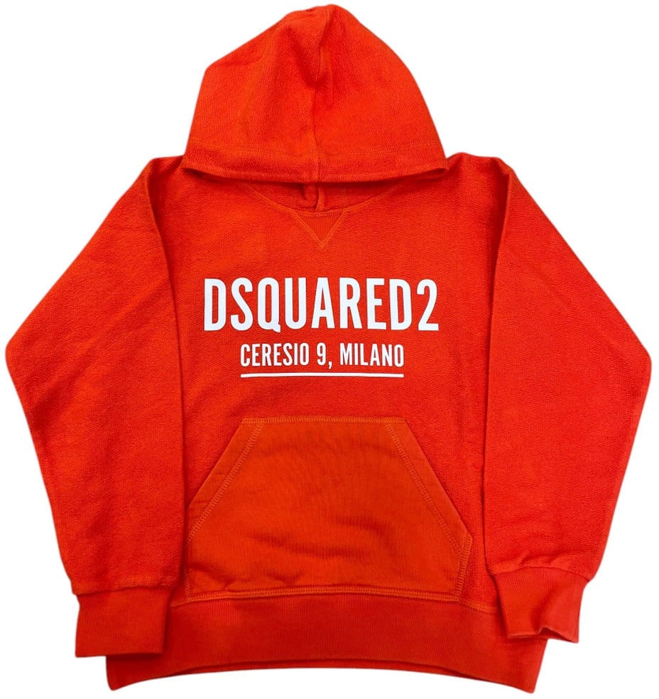 Dsquared2 Dsquared2 Cotton Sweatshirt Orange Oranje