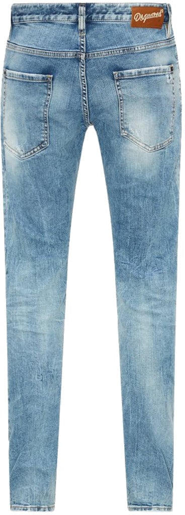 Dsquared2 Dsquared2 Cotton Jeans Denim Blue Blauw