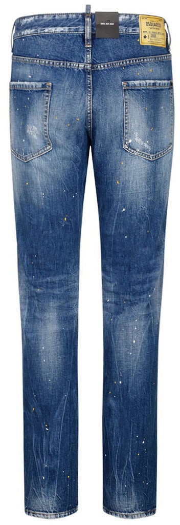 Dsquared2 Dsquared2 Cotton Jeans Blue Blauw