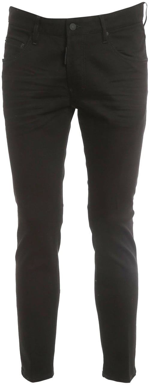 Dsquared2 Black Bull Skater Jeans Zwart