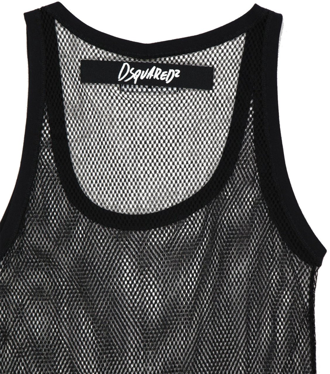 Dsquared2 Sleeveless Long Top Zwart