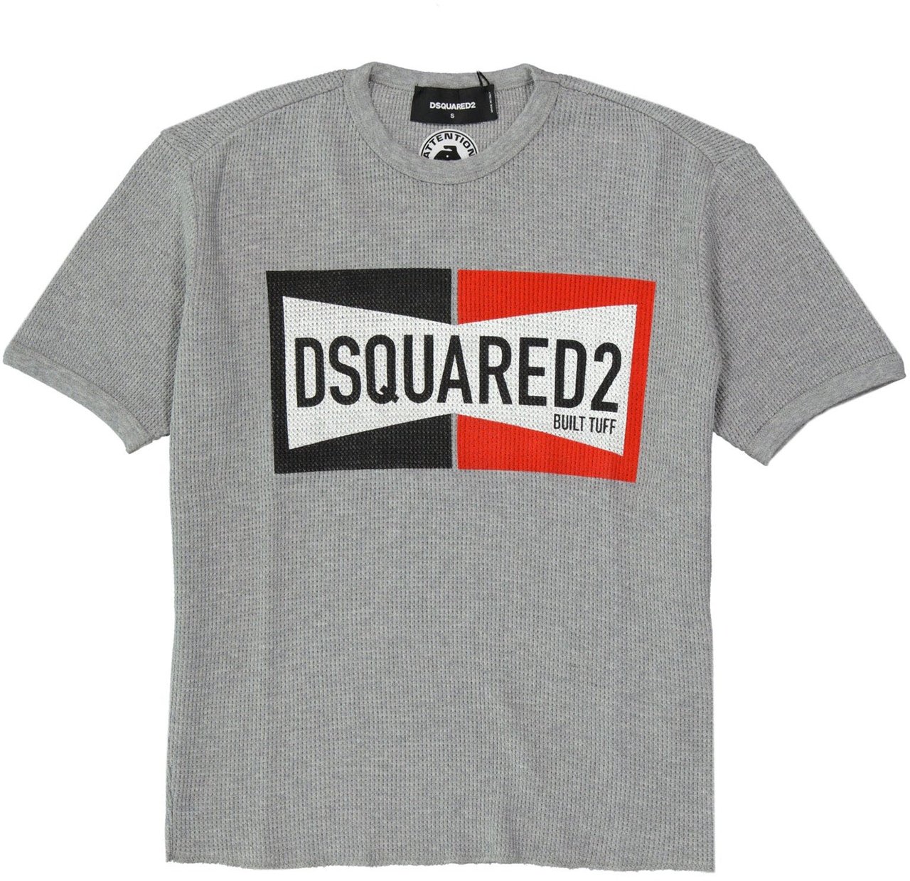 Dsquared2 Two Tone Logo T-Shirt Grijs