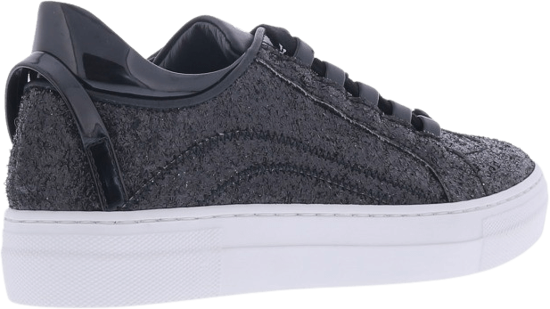 Dsquared2 Kids 551 Low Top Lace Tennis Sneake Zwart