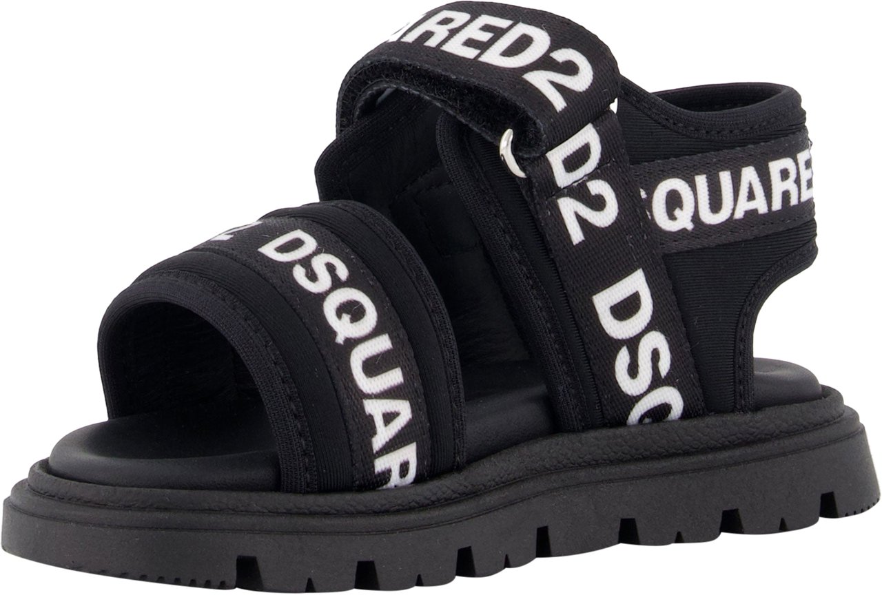 Dsquared2 Dsquared2 Jongens Sandalen In Zwart Zwart