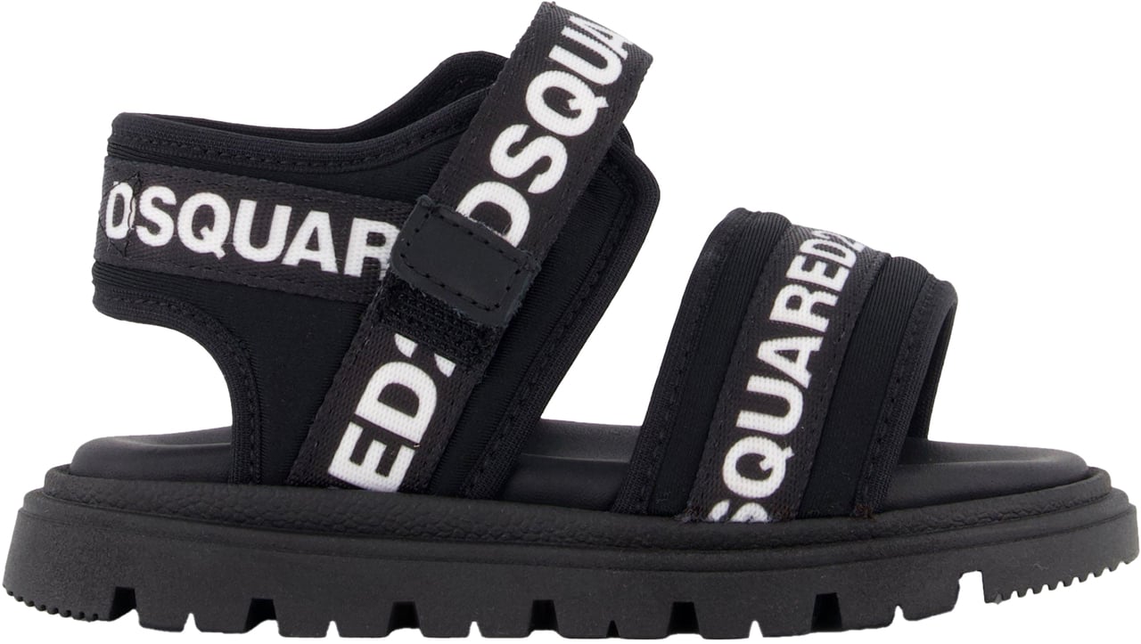 Dsquared2 Dsquared2 Jongens Sandalen In Zwart Zwart