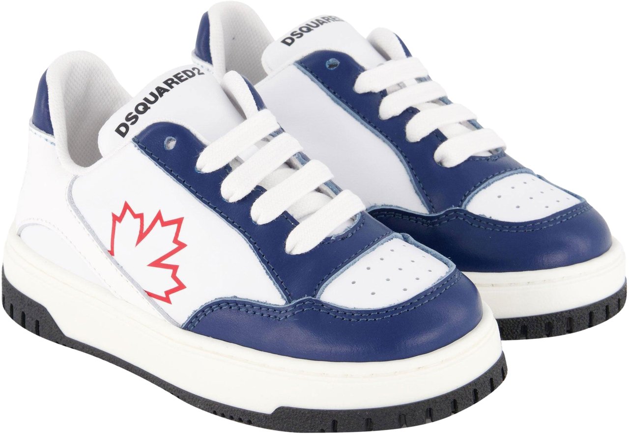 Dsquared2 Dsquared2 Jongens Sneakers In Blauw Blauw