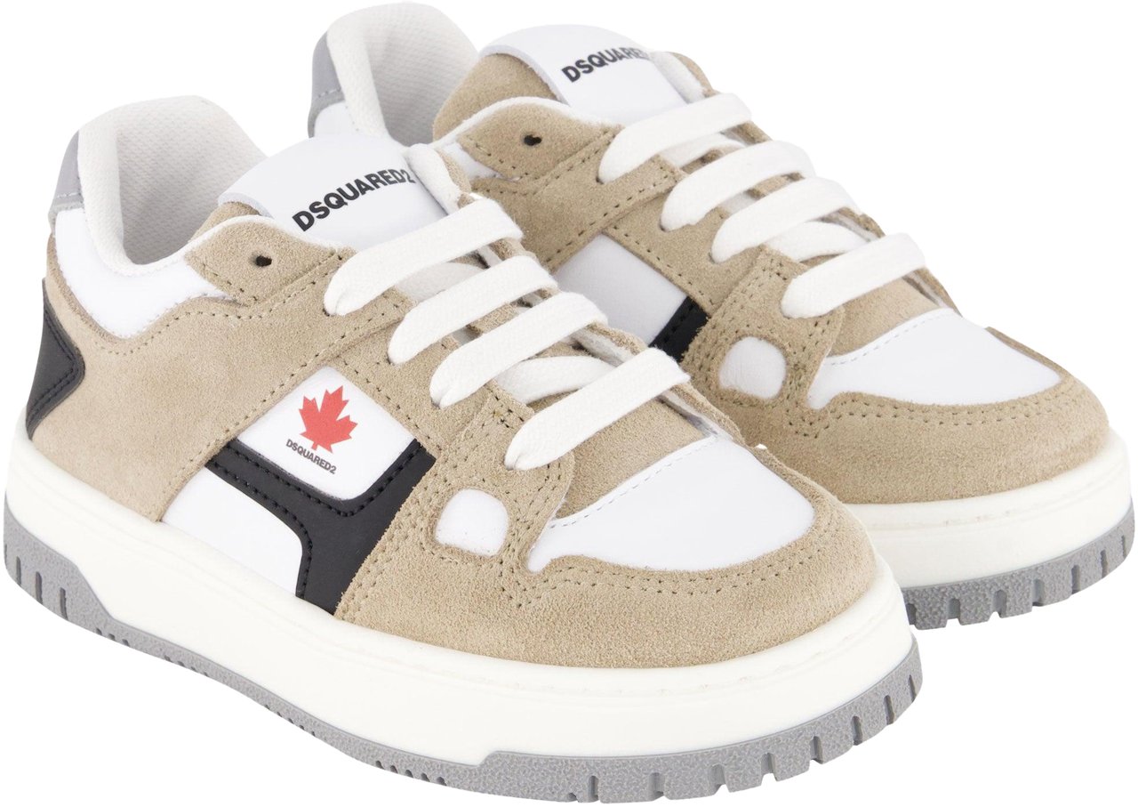 Dsquared2 Dsquared2 Meisjes Sneakers In Beige Beige