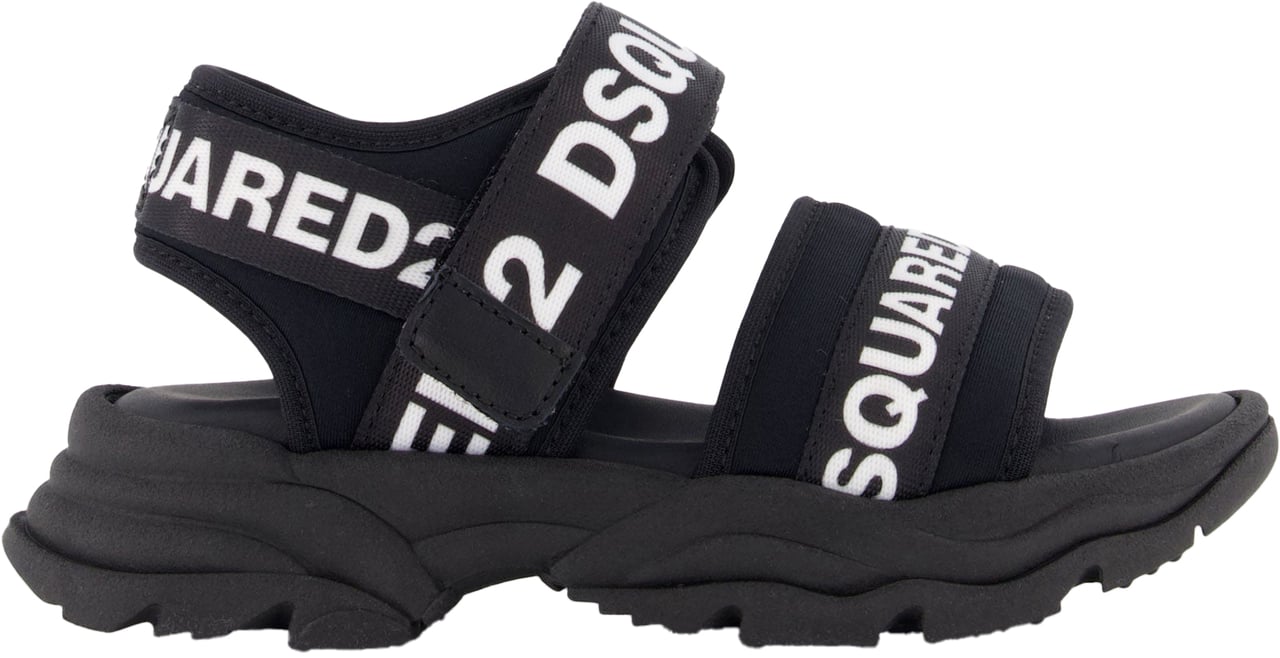 Dsquared2 Dsquared2 Jongens Sandalen In Zwart Zwart