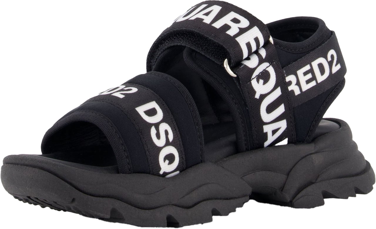 Dsquared2 Dsquared2 Jongens Sandalen In Zwart Zwart