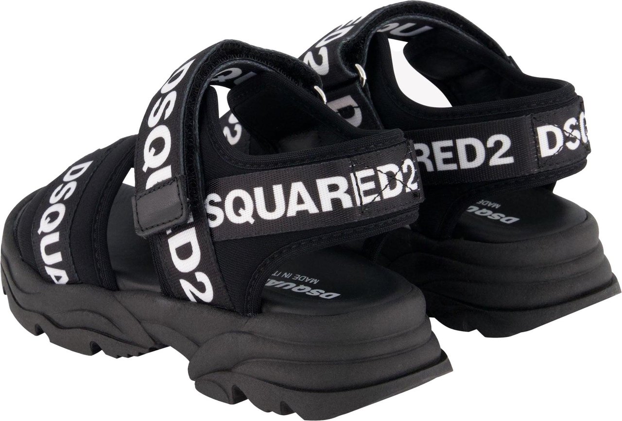 Dsquared2 Dsquared2 Jongens Sandalen In Zwart Zwart