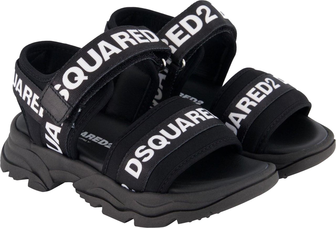 Dsquared2 Dsquared2 Jongens Sandalen In Zwart Zwart
