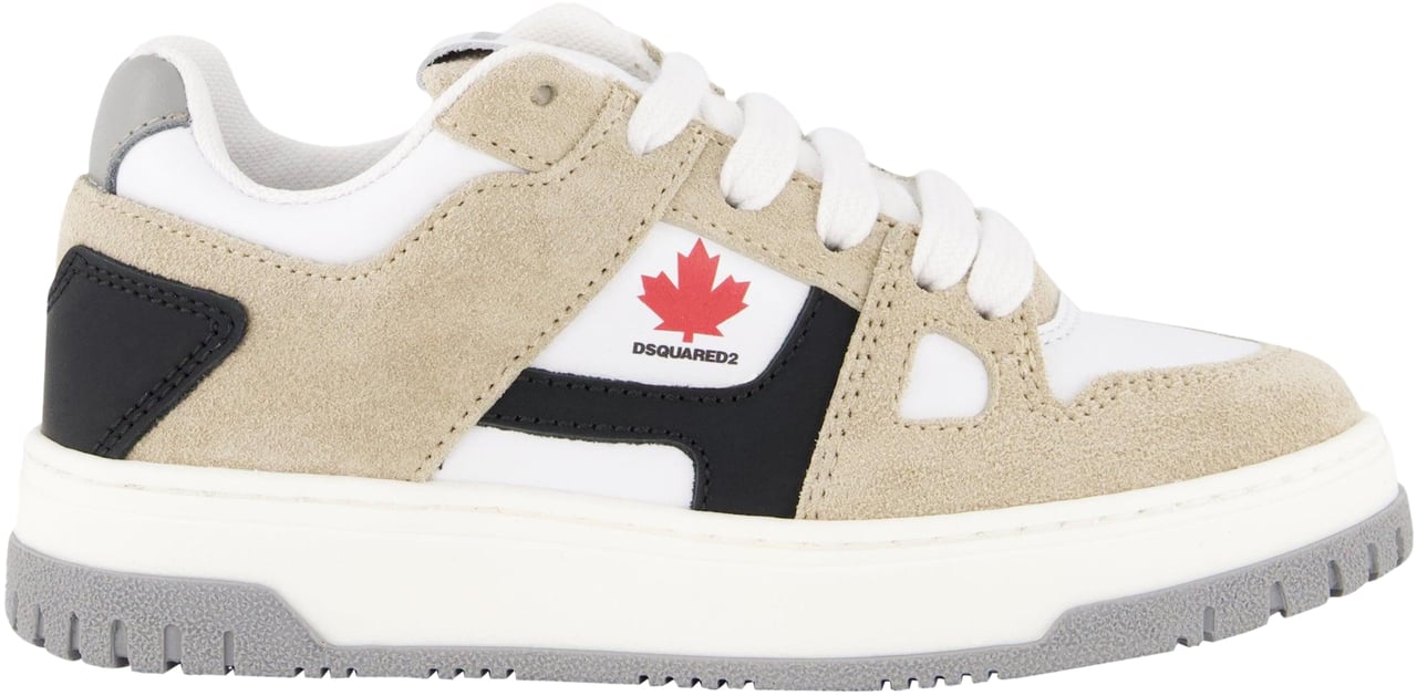 Dsquared2 Dsquared2 Meisjes Sneakers In Beige Beige