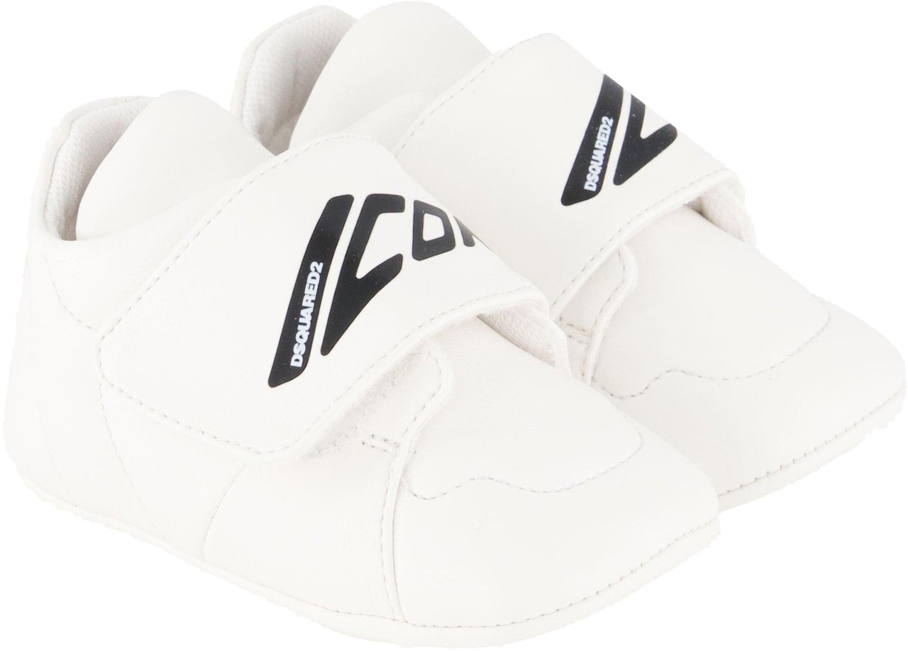 Dsquared2 Dsquared2 Baby Unisex Sneakers In Zwart Zwart