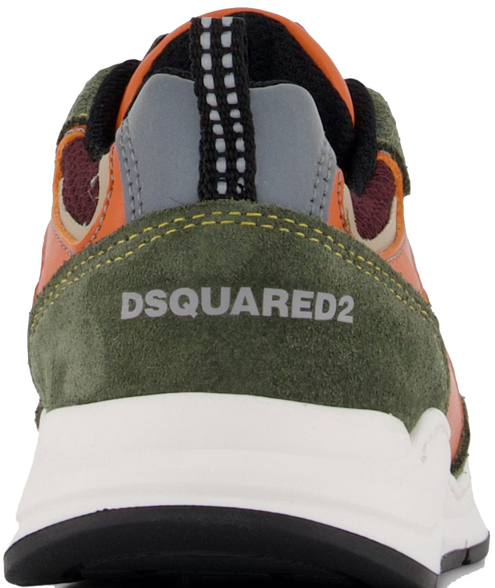 Dsquared2 Dsquared2 Unisex Sneakers In Donker Groen Groen