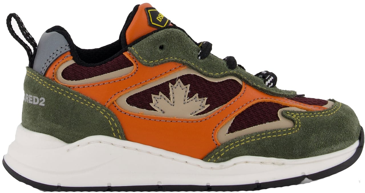 Dsquared2 Dsquared2 Unisex Sneakers In Donker Groen Groen