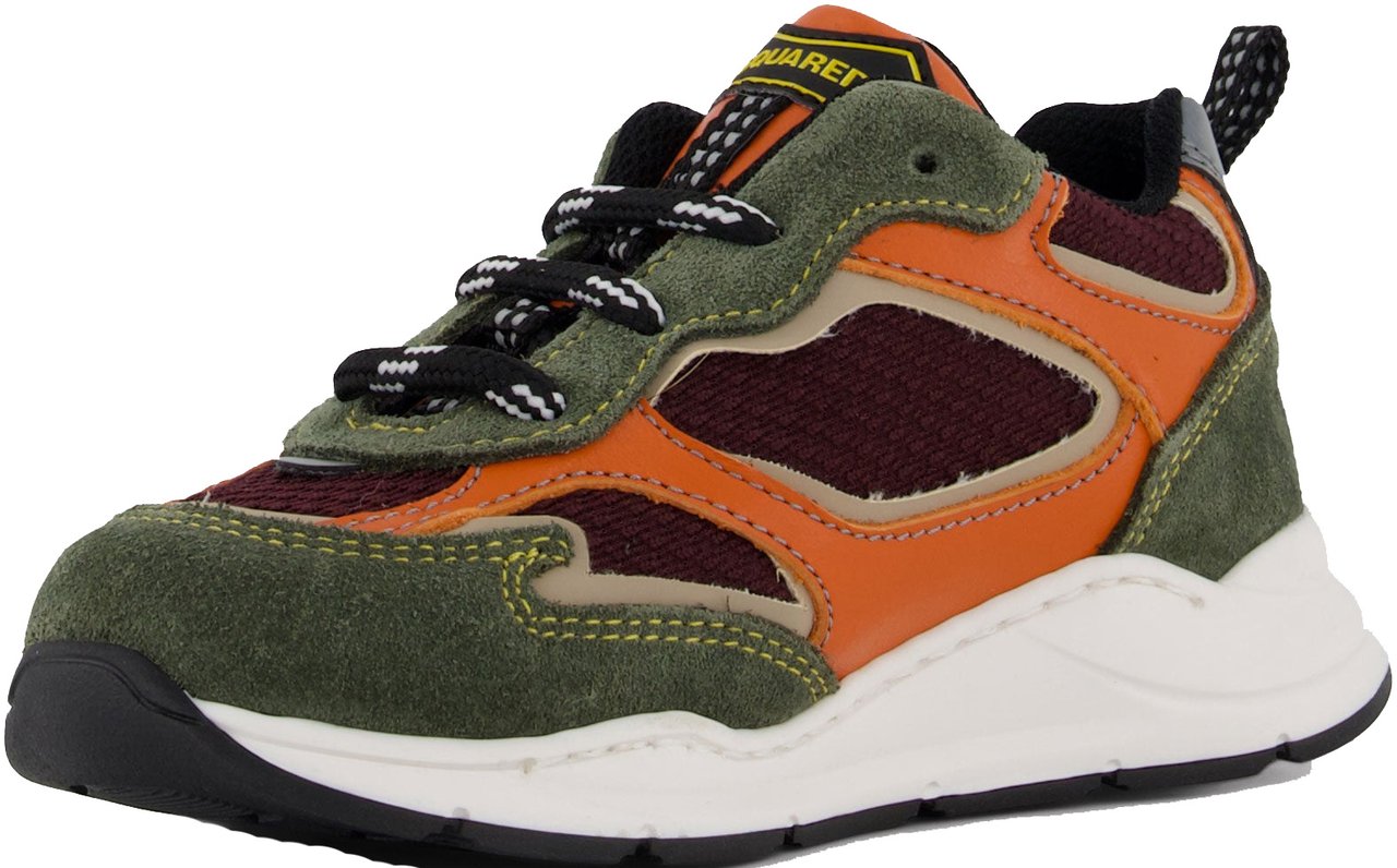 Dsquared2 Dsquared2 Unisex Sneakers In Donker Groen Groen