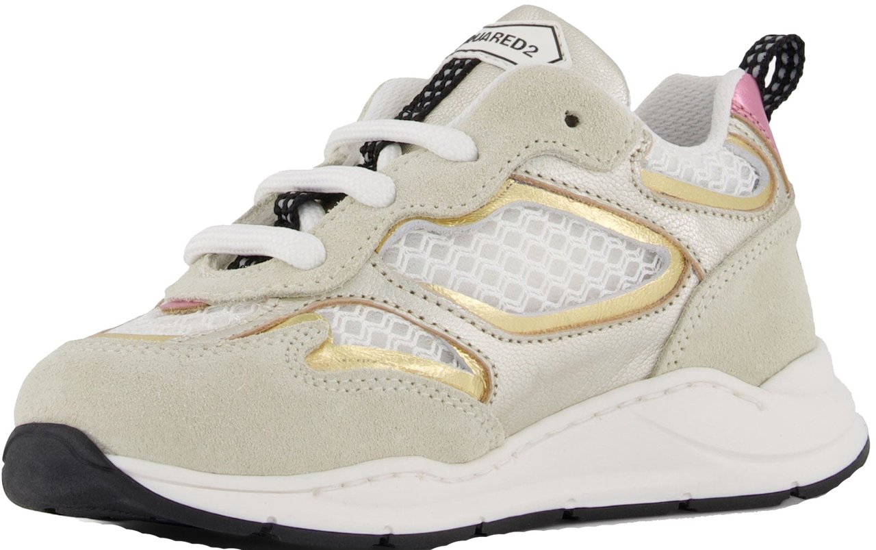 Dsquared2 Dsquared2 Unisex Sneakers In Goud Metallic