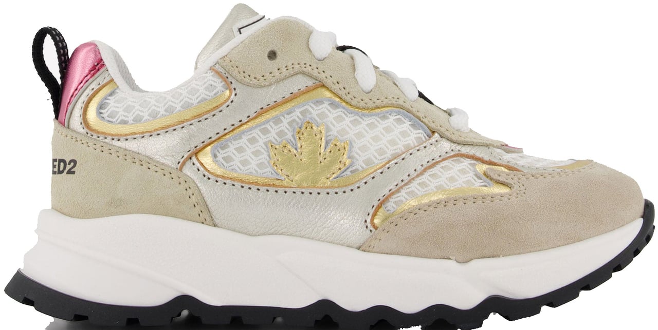 Dsquared2 Dsquared2 Unisex Sneakers In Beige Beige