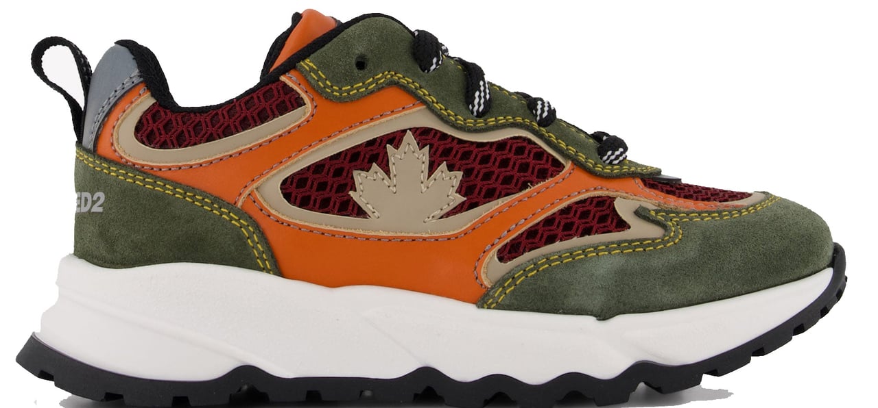 Dsquared2 Dsquared2 Unisex Sneakers In Donker Groen Groen