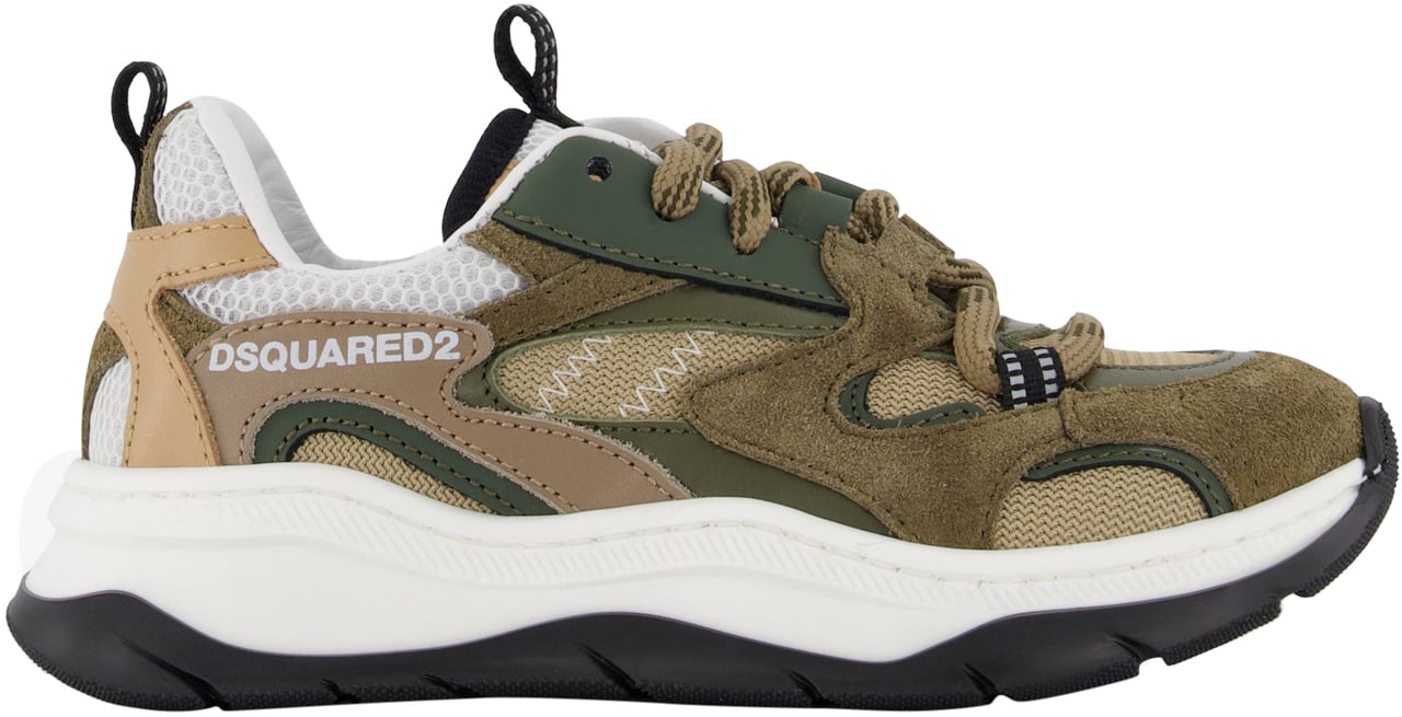Dsquared2 Dsquared2 Unisex Sneakers In Beige Beige