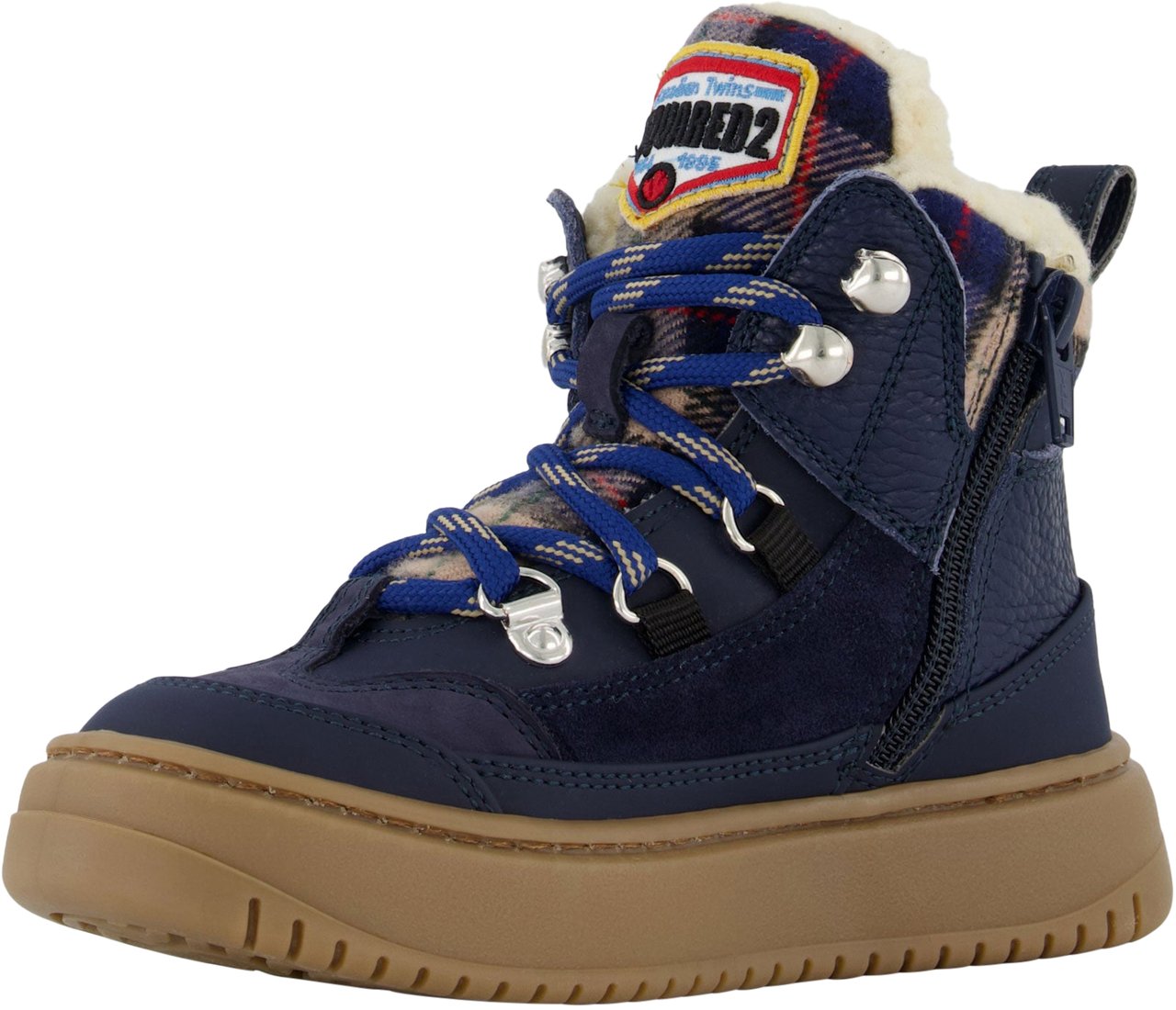 Dsquared2 Dsquared2 Unisex Laarzen In Navy Blauw