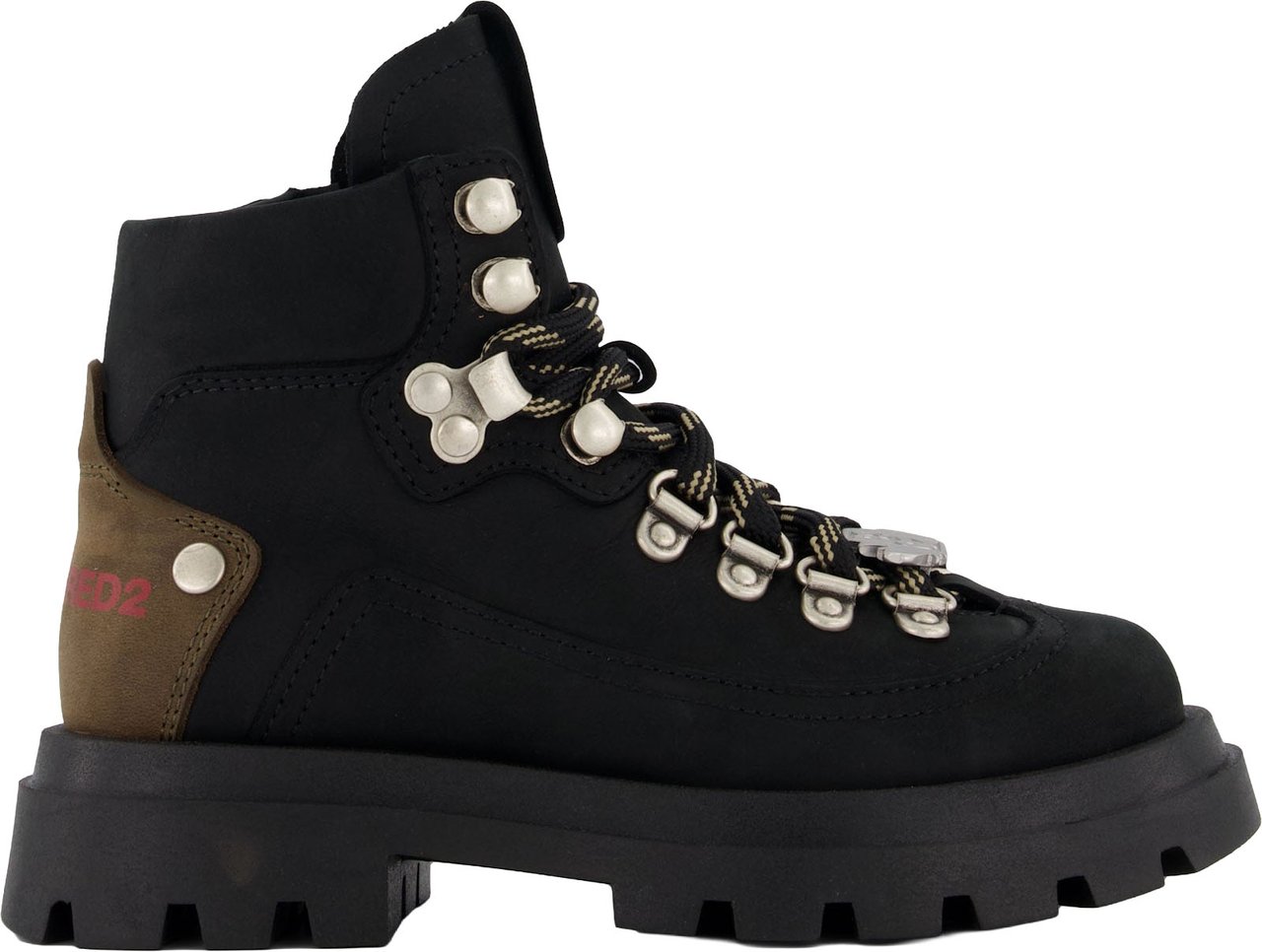 Dsquared2 Unisex Laarzen In Zwart Zwart