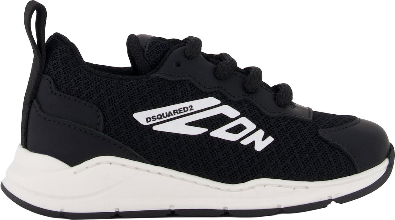 Dsquared2 Unisex Sneakers In Zwart Zwart