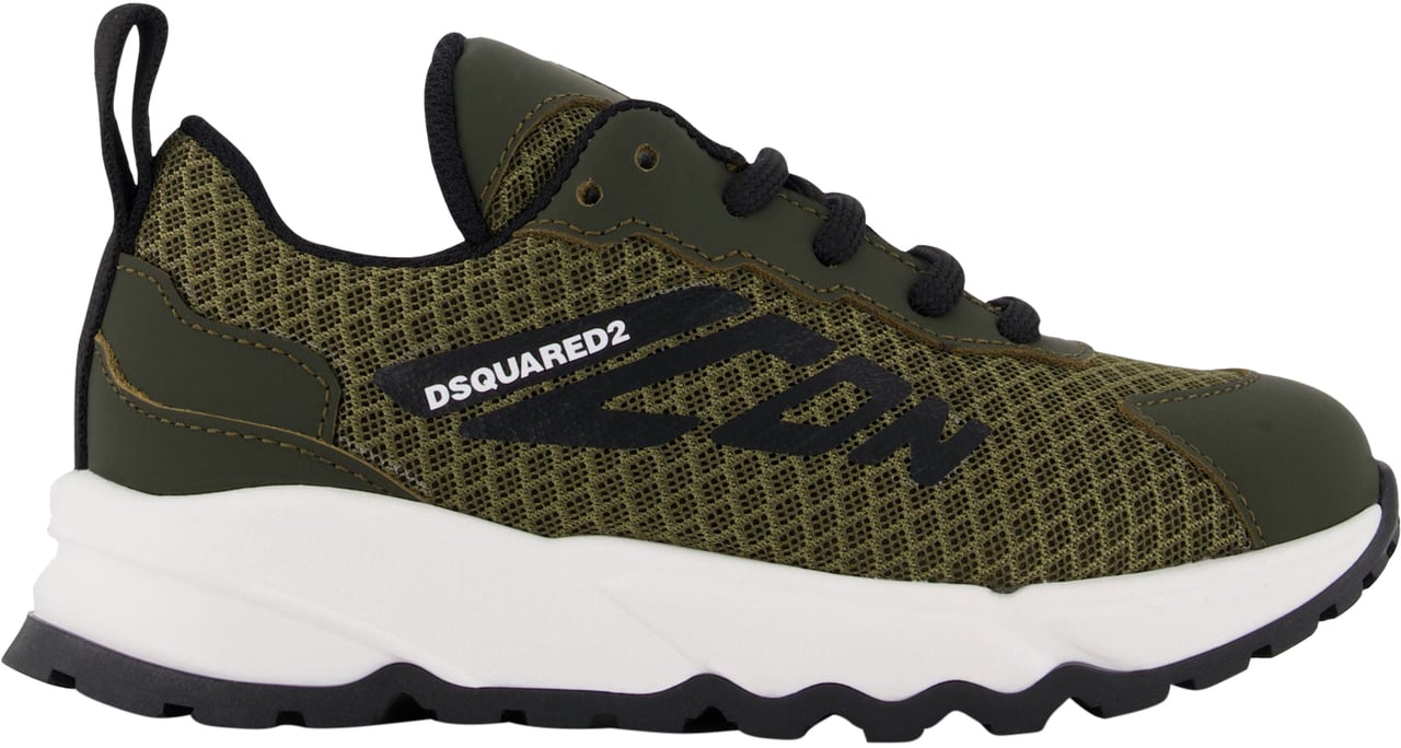 Dsquared2 Dsquared2 Unisex Sneakers In Army Groen